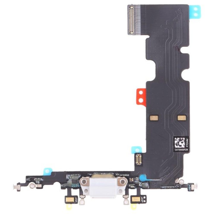 FLEX DI RICARICA PER APPLE IPHONE 8 PLUS 5.5 GRIGIO CHIARO ORIGINALE..