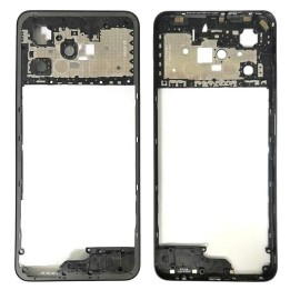 COVER CENTRALE B PER REALME C53 (RMX3760) NERO ORIGINALE
