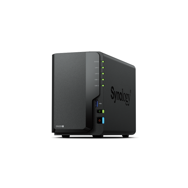 SYNOLOGY NAS TOWER DS225+ X 2HD 3.5"/2.5" SATA2/3 - NO HD - CELERON J.