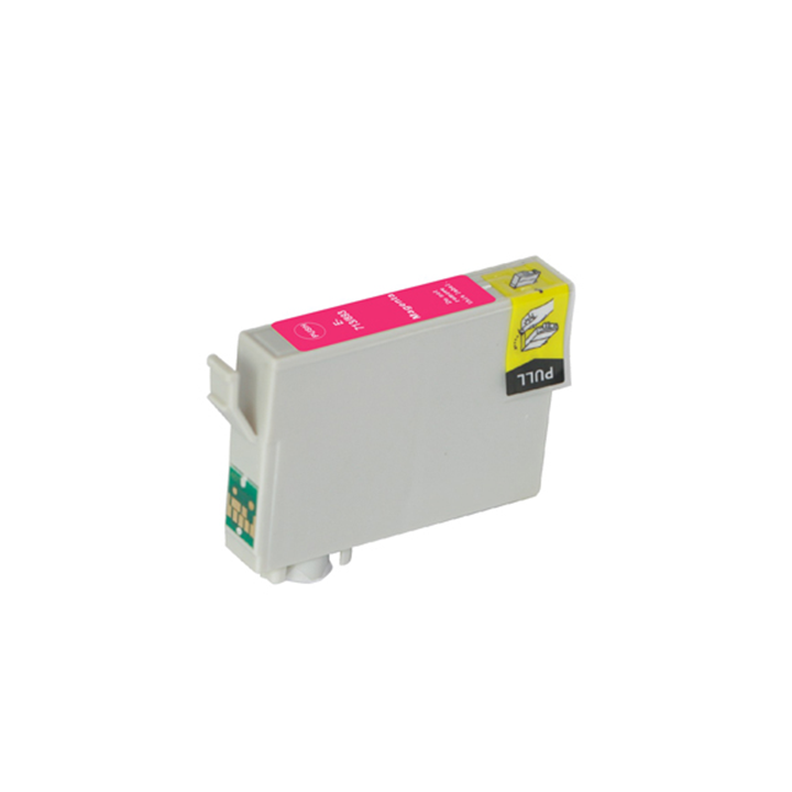 Cartuccia per Epson T0713 T0893 magenta con scocca grigio