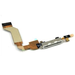 CAVO FLAT DI RICARICA PER APPLE IPHONE 4S COLORE BIANCO