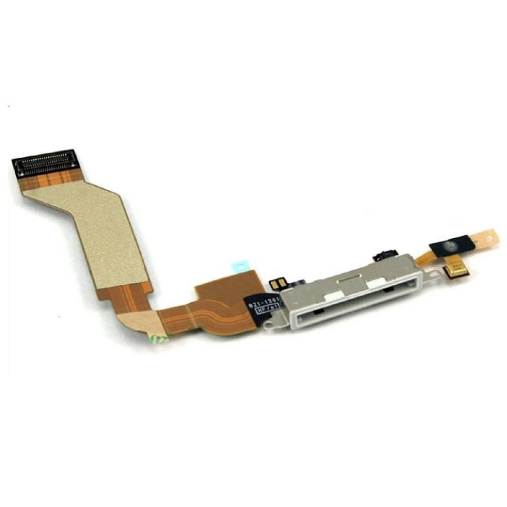 CAVO FLAT DI RICARICA PER APPLE IPHONE 4S COLORE BIANCO