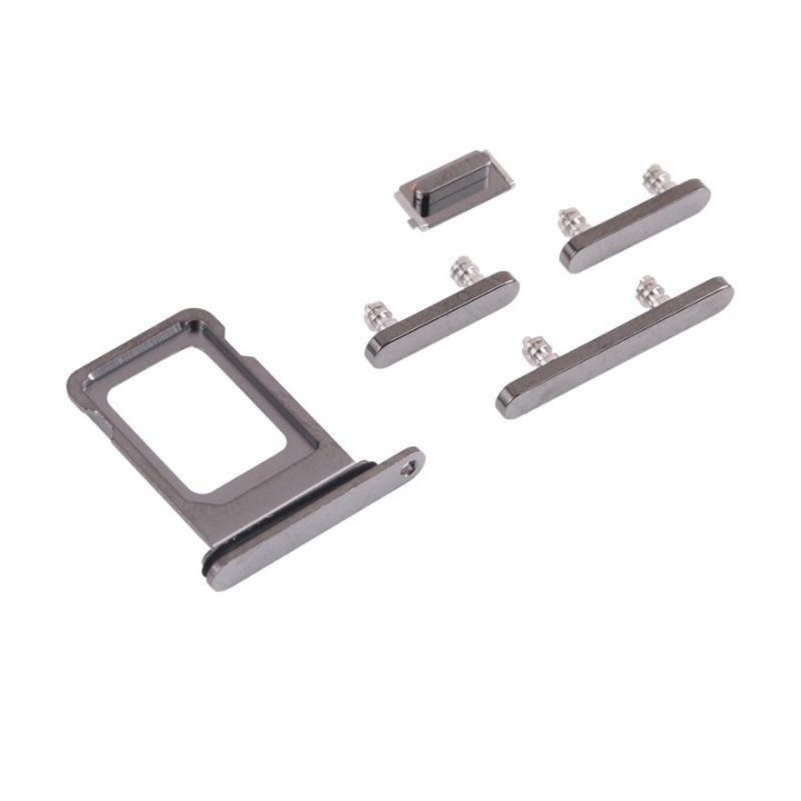 SET 4 PEZZI PORTA-SIM + TASTI VOLUME + TASTI POWER E TASTO VIBRAZIONE.