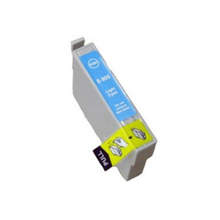 Cartuccia per Epson T0805 ciano chiaro