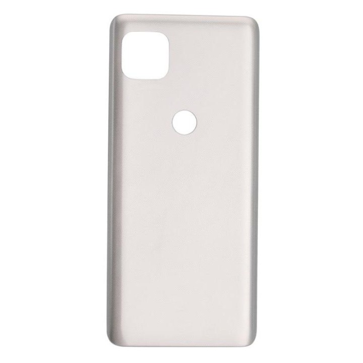 COVER POSTERIORE PER MOTOROLA MOTO G 5G XT2113-3 ARGENTO ORIGINALE