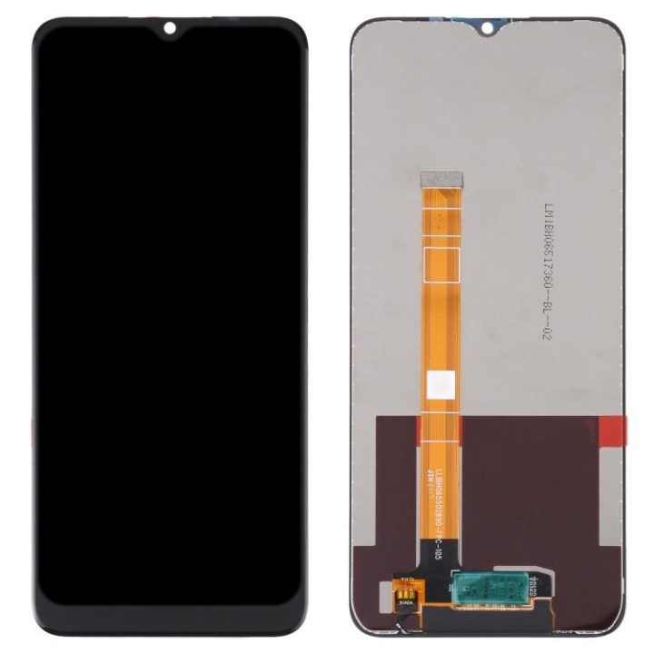 DISPLAY LCD + TOUCHSCREEN DISPLAY COMPLETO SENZA FRAME PER REALME C21.