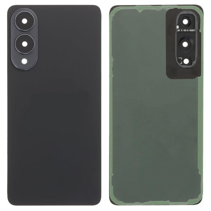 COVER POSTERIORE PER SAMSUNG GALAXY S25 EDGE S937B TITANIO NERO GETTO