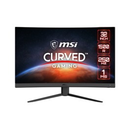 MSI MONITOR GAMING CURVO 31,5 LED VA 16:9 FHD, 1MS 250hz, 1500R, DP/H.