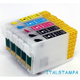 Cartuccia ricaricabile vuota per Epson T1814 giallo con chip autoreset