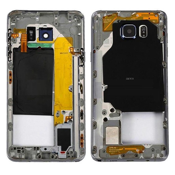 COVER CENTRALE A PER SAMSUNG GALAXY NOTE 5 N920F NERO ORIGINALE