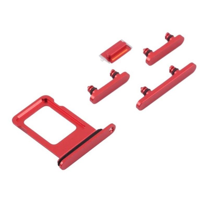 SET 4 PEZZI PORTA-SIM + TASTI VOLUME + TASTI POWER E TASTO VIBRAZIONE.