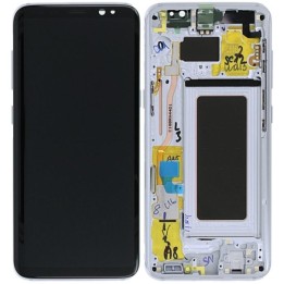 TOUCHSCREEN + DISPLAY LCD DISPLAY COMPLETO + FRAME PER SAMSUNG GALAXY.