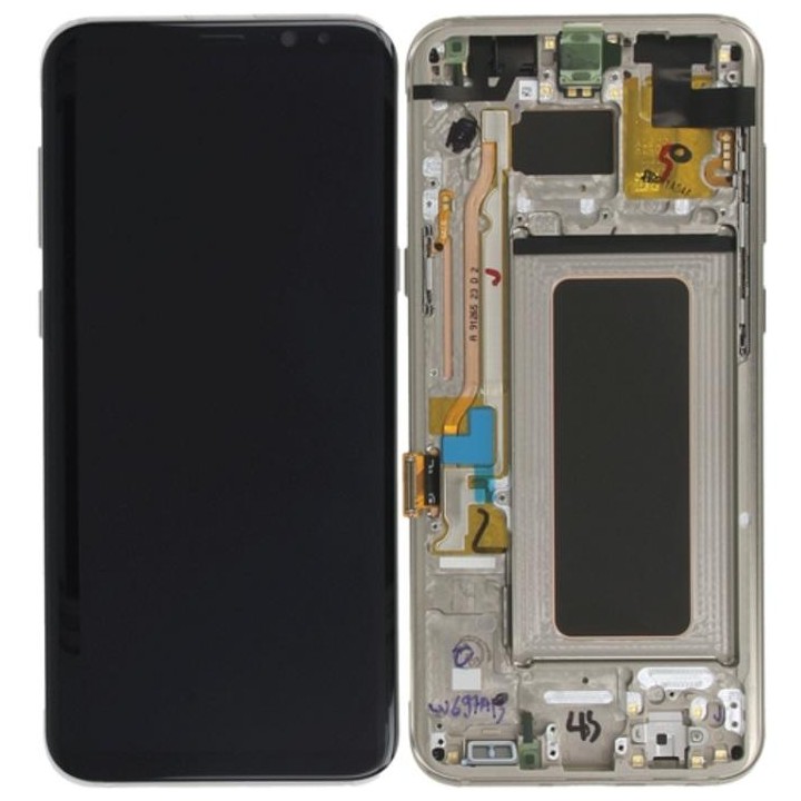 TOUCHSCREEN + DISPLAY LCD DISPLAY COMPLETO + FRAME PER SAMSUNG GALAXY.