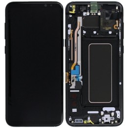 TOUCHSCREEN + DISPLAY LCD DISPLAY COMPLETO + FRAME PER SAMSUNG GALAXY.