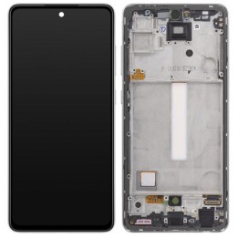 TOUCHSCREEN + DISPLAY LCD DISPLAY COMPLETO + FRAME PER SAMSUNG GALAXY.