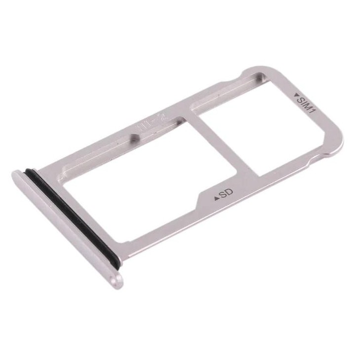 SIM TRAY PER HUAWEI MATE 10 ALP-L09 ALP-L29 ARGENTO