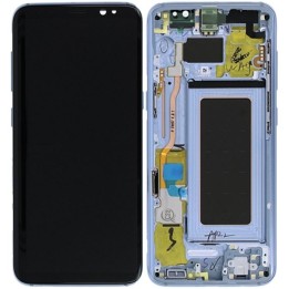 TOUCHSCREEN + DISPLAY LCD DISPLAY COMPLETO + FRAME PER SAMSUNG GALAXY.