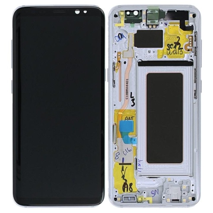 TOUCHSCREEN + DISPLAY LCD DISPLAY COMPLETO + FRAME PER SAMSUNG GALAXY.