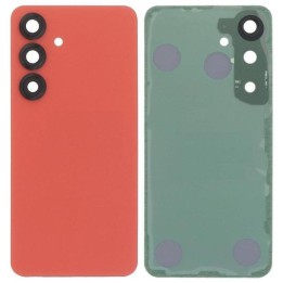 COVER POSTERIORE PER SAMSUNG GALAXY S25 5G S931B ROSSO CORALLO