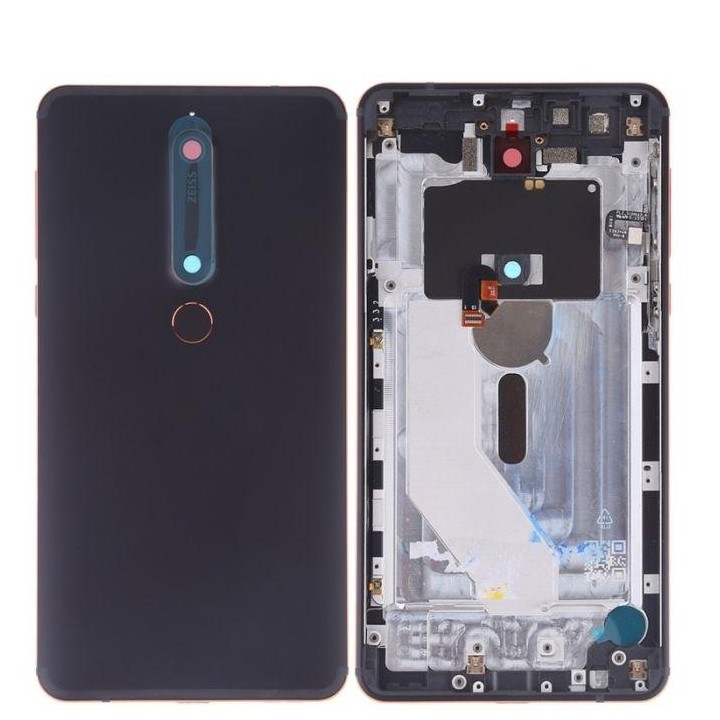 COVER POSTERIORE CON RICAMBI PER NOKIA 6.1 / NOKIA 6 (2018) TA-1043 T.