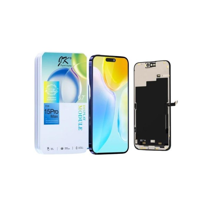 TOUCHSCREEN + DISPLAY LCD DISPLAY COMPLETO PER APPLE IPHONE 15 PRO MA.