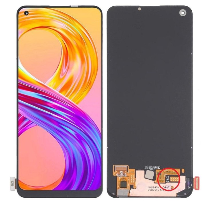 DISPLAY AMOLED + TOUCHSCREEN DISPLAY COMPLETO SENZA FRAME (04 VERSION.