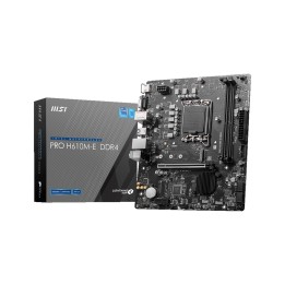 MSI MB H610, PRO H610M-E DDR5, LGA 1700, 2DD54, 1PCI-EX16,1PCI-EX1,1M.