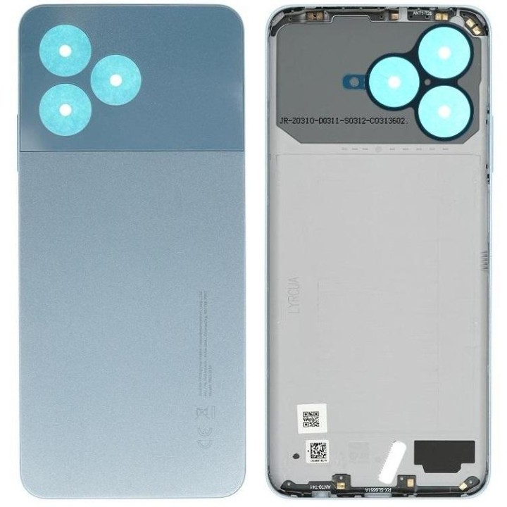 COVER POSTERIORE PER REALME NOTE 50 (RMX3834) BLU ORIGINALE