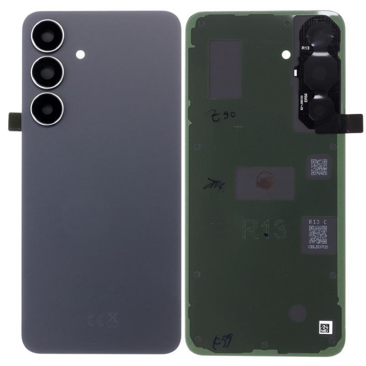 COVER POSTERIORE PER SAMSUNG GALAXY S25 FE S731B NERO