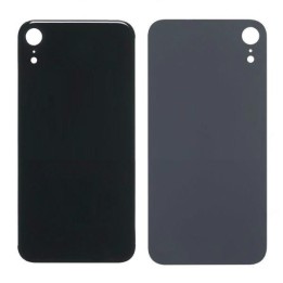 COVER POSTERIORE DI VETRO (BIG HOLE) PER APPLE IPHONE XR 6.1 NERO