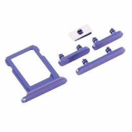 SET 4 PEZZI PORTA - DUAL SIM + TASTI VOLUME + TASTI POWER E TASTO VIB.