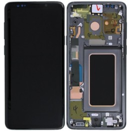 TOUCHSCREEN + DISPLAY LCD DISPLAY COMPLETO + FRAME PER SAMSUNG GALAXY.