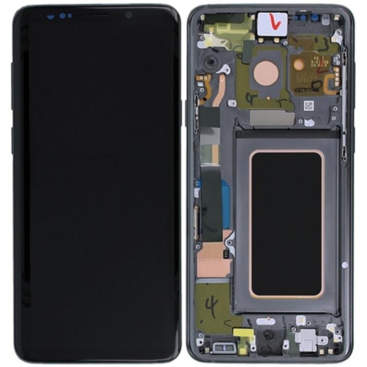 TOUCHSCREEN + DISPLAY LCD DISPLAY COMPLETO + FRAME PER SAMSUNG GALAXY.