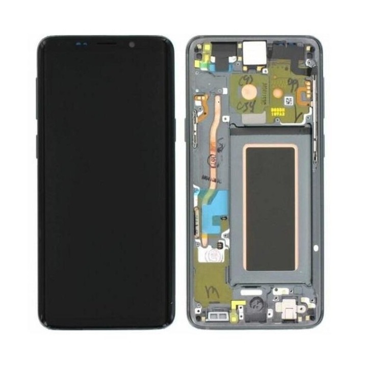 TOUCHSCREEN + DISPLAY LCD DISPLAY COMPLETO + FRAME PER SAMSUNG GALAXY.