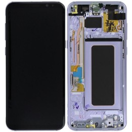 TOUCHSCREEN + DISPLAY LCD DISPLAY COMPLETO + FRAME PER SAMSUNG GALAXY.