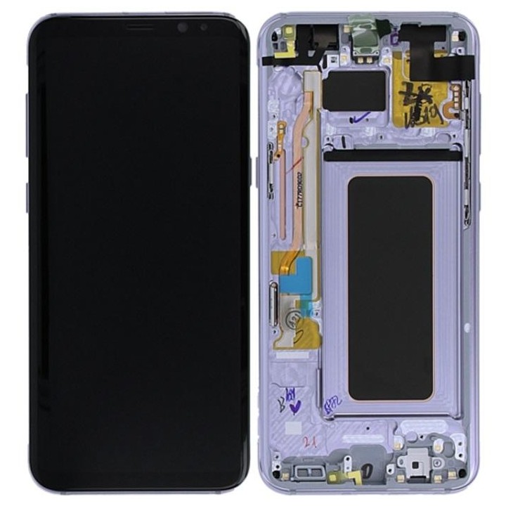 TOUCHSCREEN + DISPLAY LCD DISPLAY COMPLETO + FRAME PER SAMSUNG GALAXY.