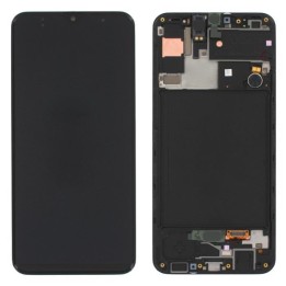 DISPLAY LCD + TOUCHSCREEN DISPLAY COMPLETO + FRAME PER SAMSUNG GALAXY.