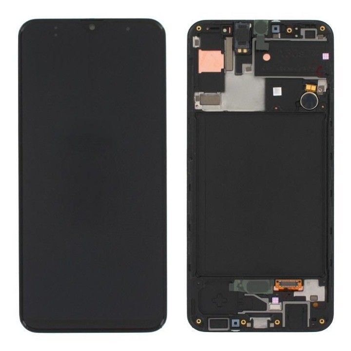 DISPLAY LCD + TOUCHSCREEN DISPLAY COMPLETO + FRAME PER SAMSUNG GALAXY.