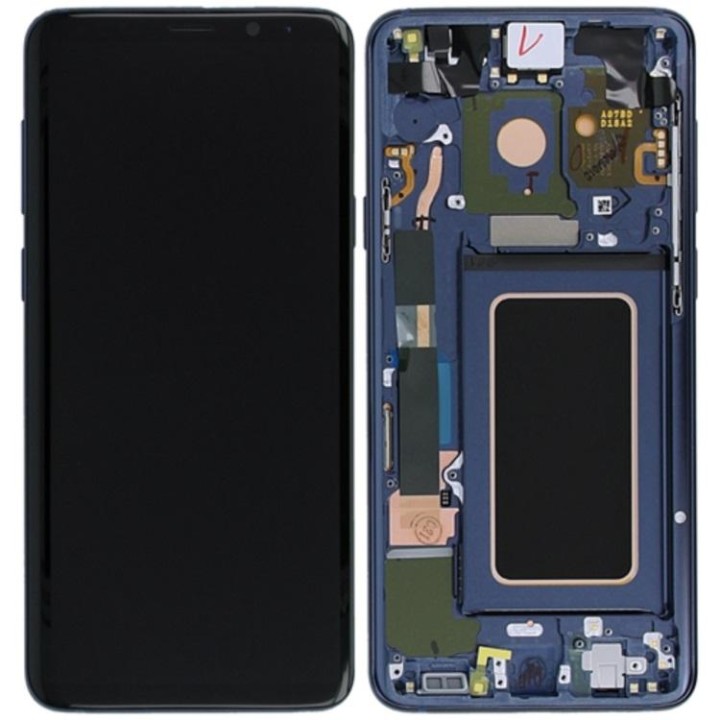 TOUCHSCREEN + DISPLAY LCD DISPLAY COMPLETO + FRAME PER SAMSUNG GALAXY.