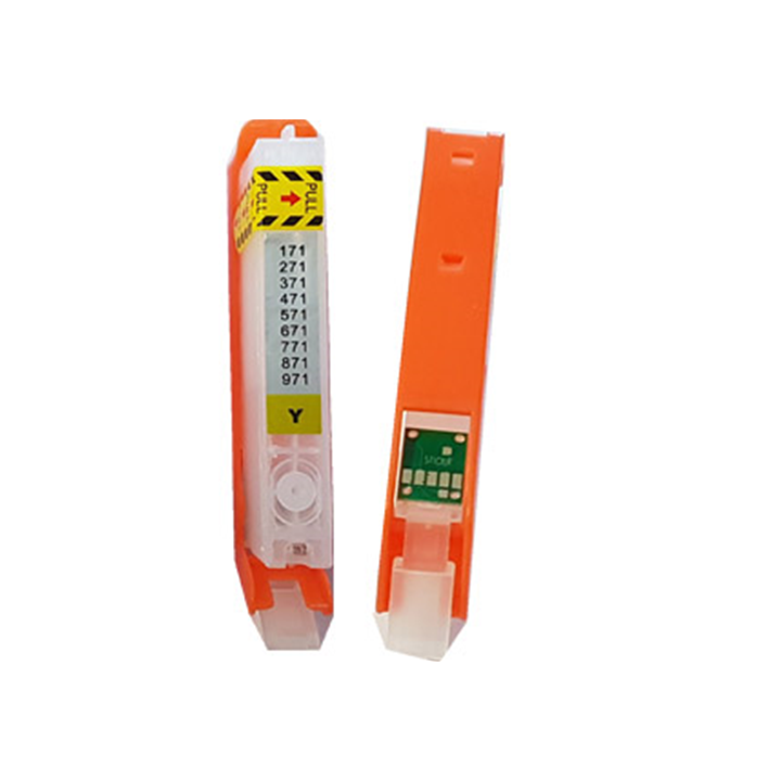 Cartuccia ricaricabili per Canon CLI-571 giallo con chip autoreset