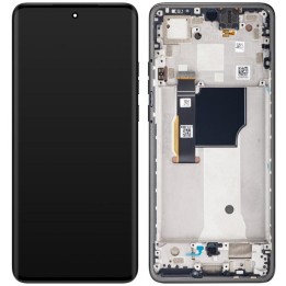 TOUCHSCREEN + DISPLAY AMOLED DISPLAY COMPLETO + FRAME PER MOTOROLA ED.