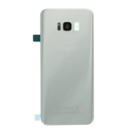 COVER POSTERIORE PER SAMSUNG GALAXY S8 PLUS S8+ G955F ARGENTO