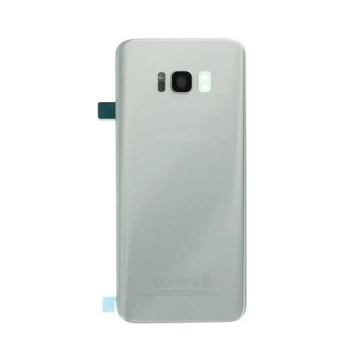 COVER POSTERIORE PER SAMSUNG GALAXY S8 PLUS S8+ G955F ARGENTO