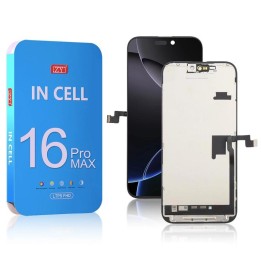 TOUCHSCREEN + DISPLAY LCD DISPLAY COMPLETO PER APPLE IPHONE 16 PRO MA.