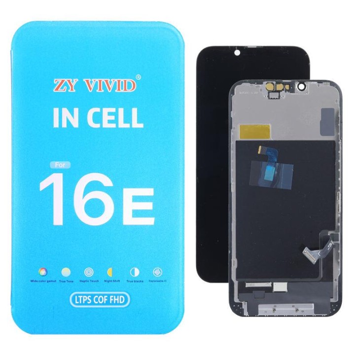 TOUCHSCREEN + DISPLAY LCD DISPLAY COMPLETO PER APPLE IPHONE 16E 6.1 I.