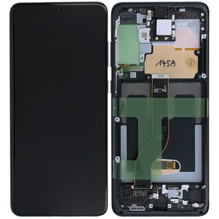 TOUCHSCREEN + DISPLAY LCD DISPLAY COMPLETO + FRAME PER SAMSUNG GALAXY.