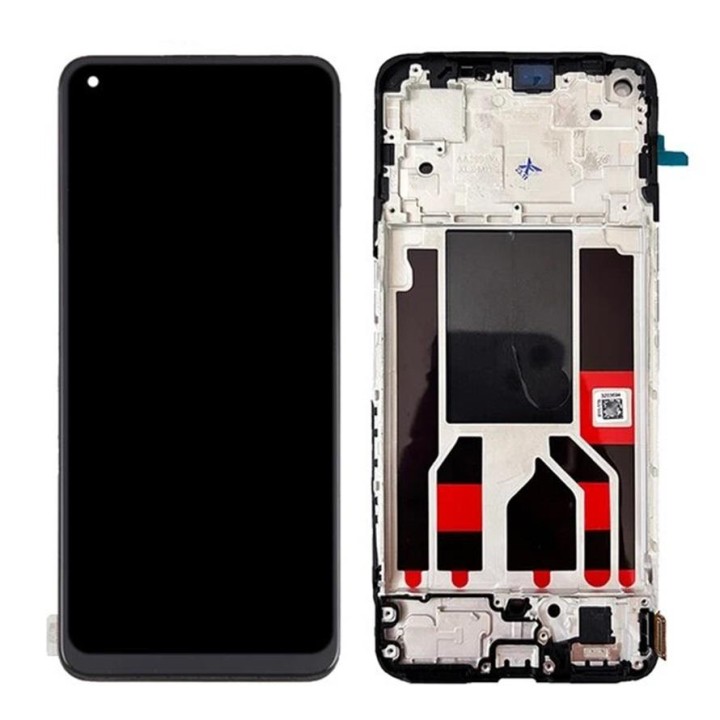 TOUCHSCREEN + DISPLAY OLED DISPLAY COMPLETO + FRAME PER OPPO RENO8 5G.