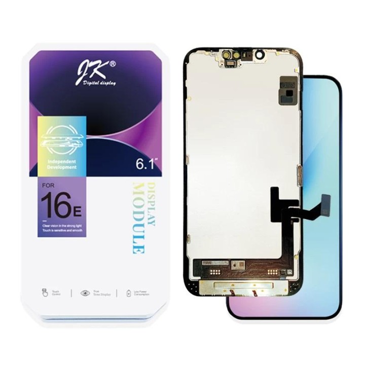 TOUCHSCREEN + DISPLAY LCD DISPLAY COMPLETO PER APPLE IPHONE 16E 6.1 I.