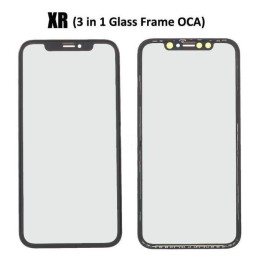 VETRO + SUPPORTO ORIGINALE PER APPLE IPHONE XR 6.1 NERO