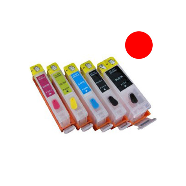 Cartuccia ricaricabile vuota per Canon .CLI-551 magenta con chip auto.